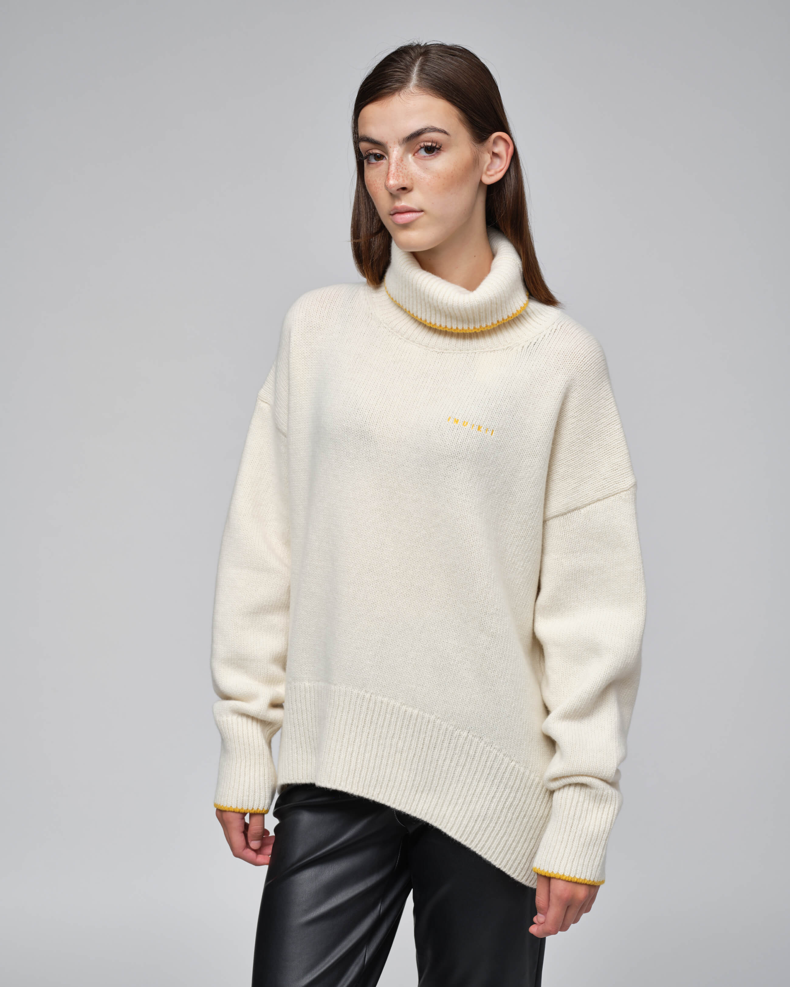 High Neck Knit Sweater